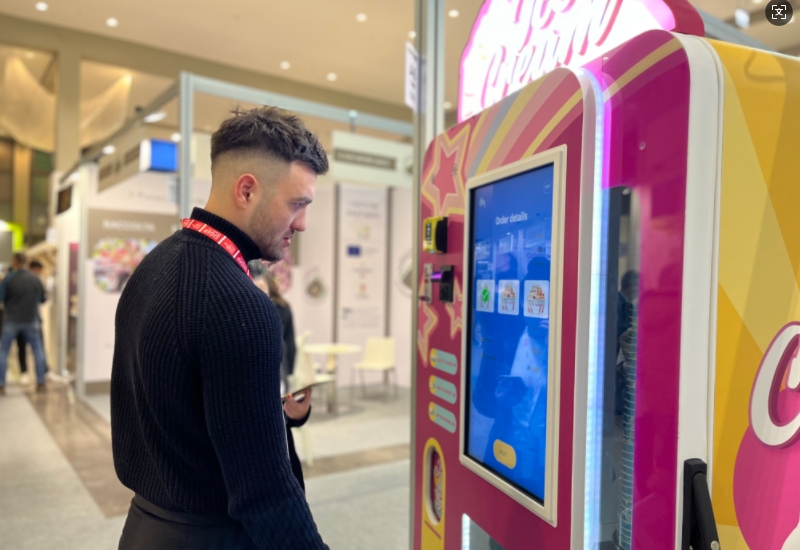 Automatici venditori di gelato: il profitto segue quando" Coolness" Trova il suo posto