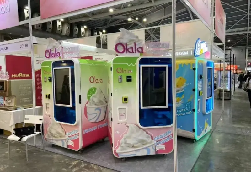 I distributori automatici intelligenti per il gelato rendono più facile l'operazione senza equipaggio grazie a pagamenti multipli