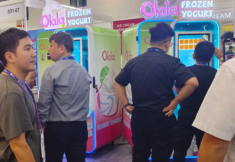 Analisi del modello di business per l'operazione su larga scala di venditori di gelato