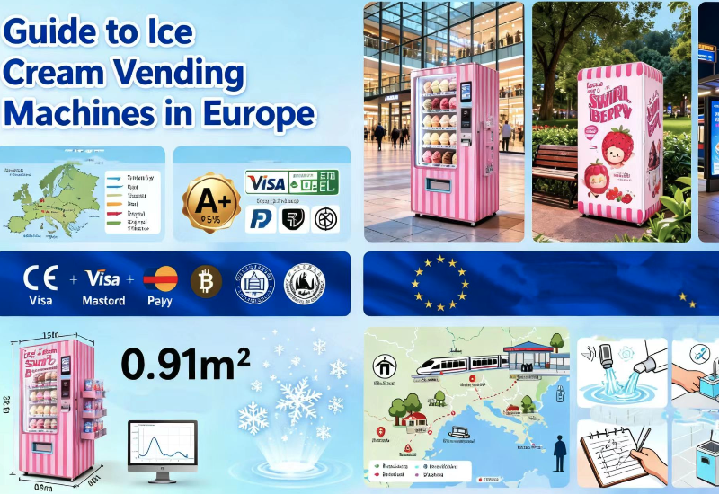 Guida ai distributori di gelato in Europa