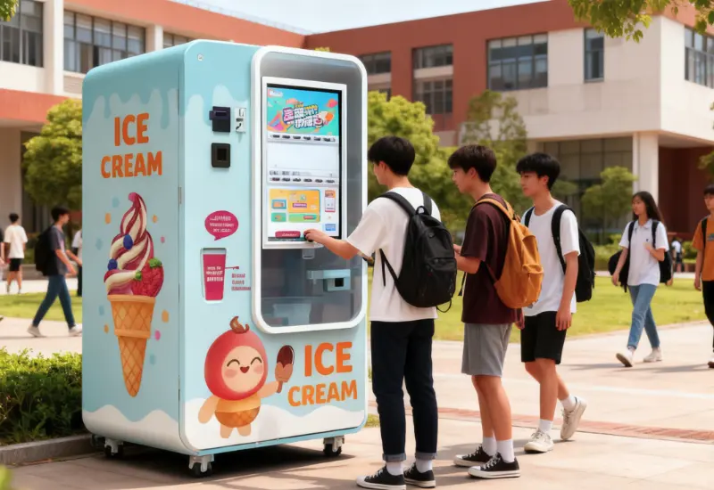 Come avviare un business vending machine per gelati (Guida ROI)