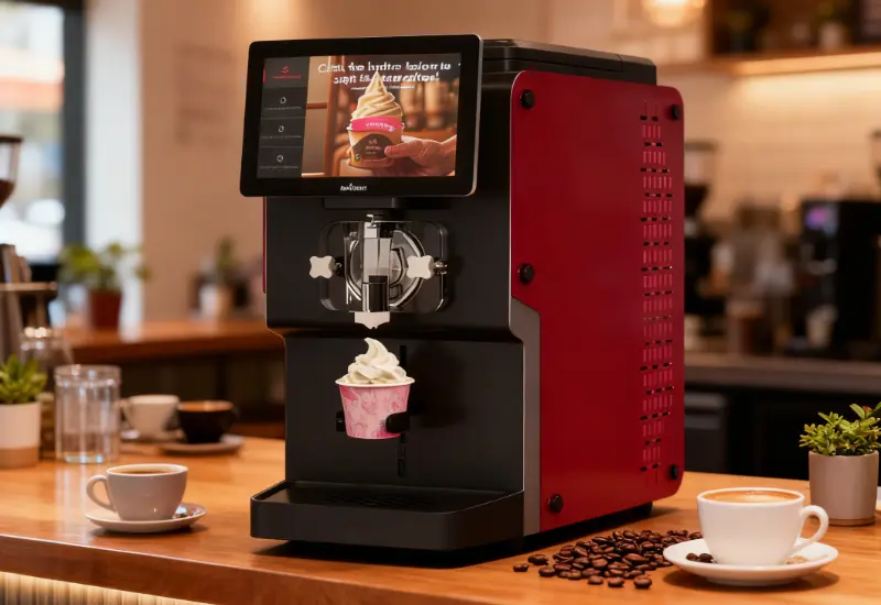 In che modo la tecnologia di raffreddamento rapido dei distributori automatici intelligenti per il gelato rimodella il modello di profitto in scenari ad alto traffico?