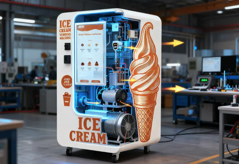 Perché i componenti principali dei distributori di gelato determinano i costi operativi di 5 anni?