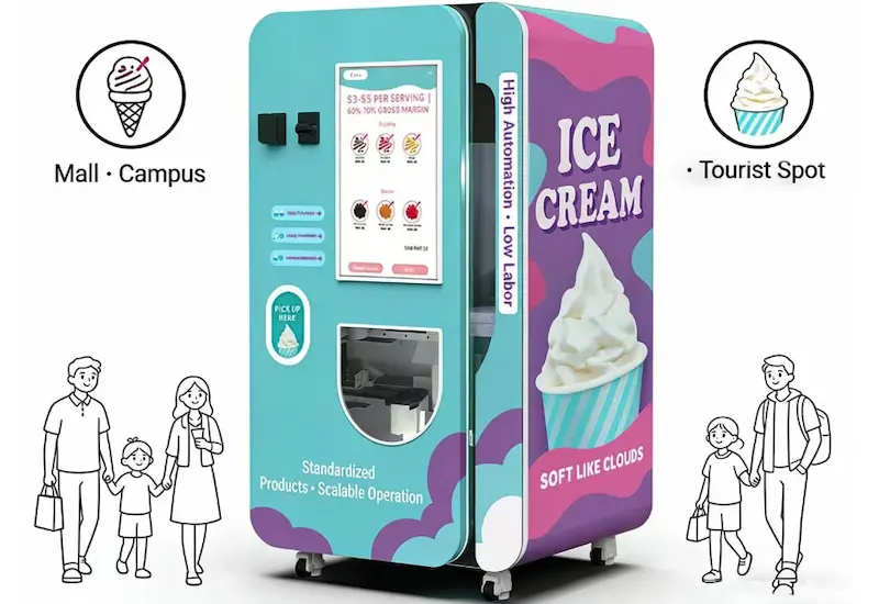 Modello di piano di business per venditori di gelato: dalla ricerca di mercato alle previsioni di profitto