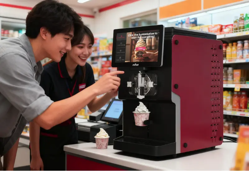 Top-rated gelato maker completamente automatico in vendita: redditizio per le imprese globali