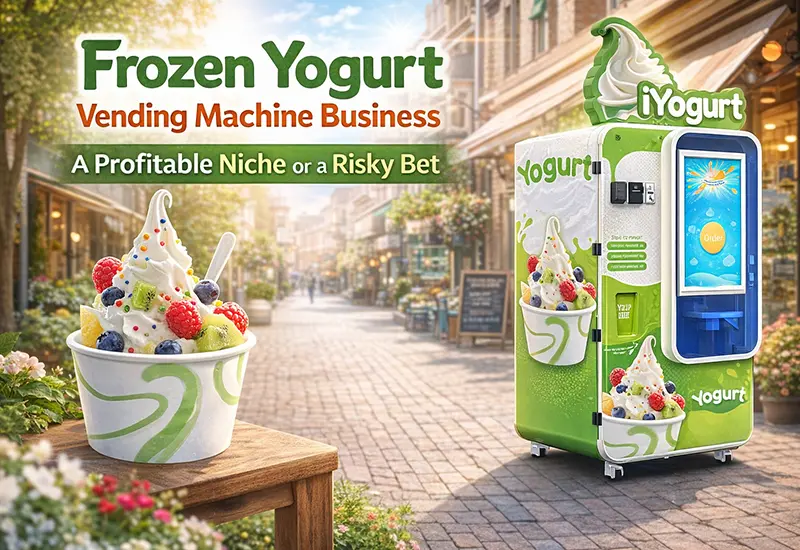 Business di distributori automatici di yogurt congelato: una nicchia redditizia o una scommessa rischiosa?