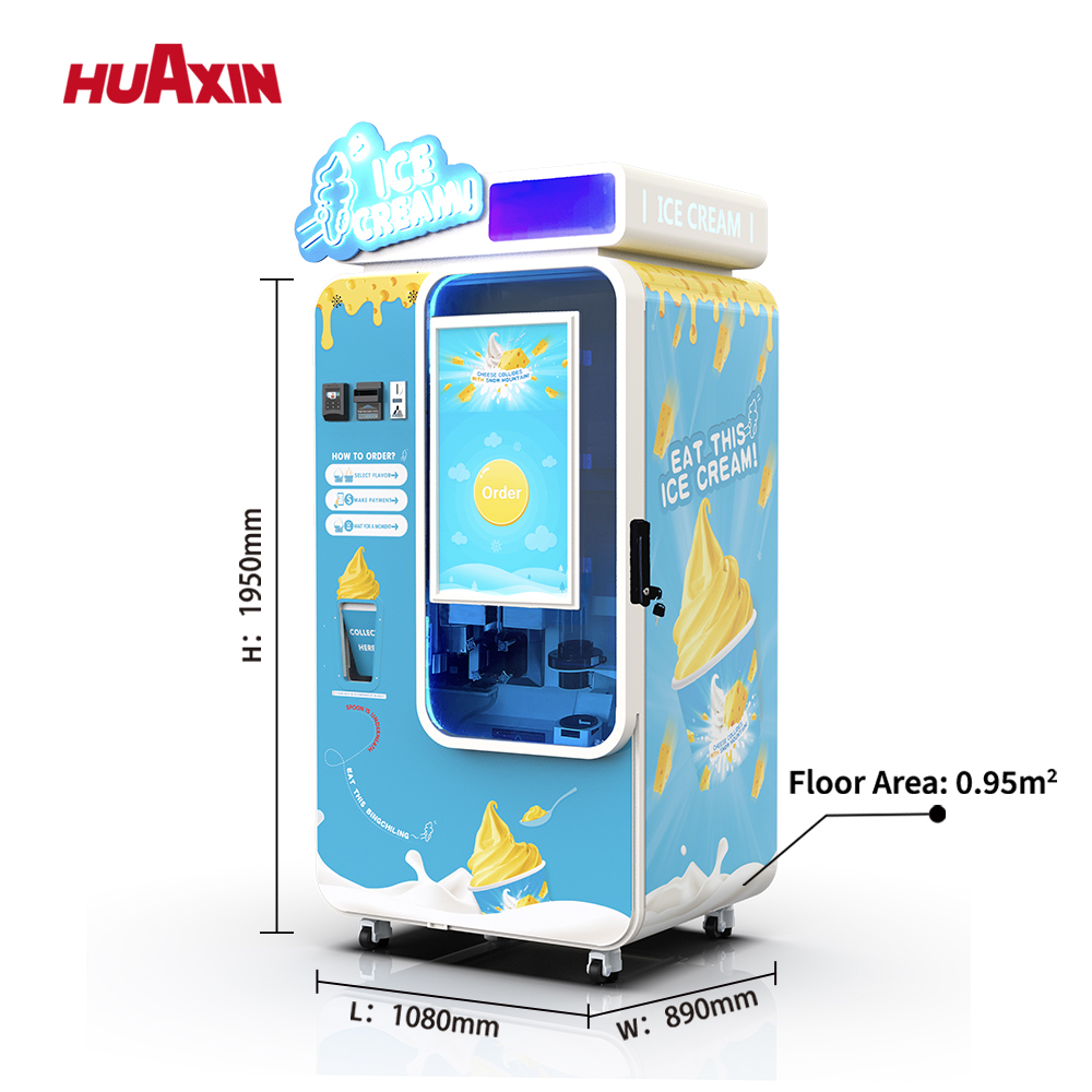 Il distributore automatico intelligente per il gelato è una soluzione soft serve completamente automatizzata progettata per la moderna vendita al dettaglio senza supervisione. Grazie a un potente sistema di refrigerazione a compressore e a una piattaforma di controllo intelligente, produce gelato fresco in soli 15 secondi. La macchina supporta più opzioni di pagamento tra cui monete, banconote, carte di credito e pagamenti QR, consentendo transazioni senza soluzione di continuità per i clienti. Con un touchscreen interattivo da 32 pollici e una finestra di produzione trasparente, crea un ' esperienza di acquisto coinvolgente che guida le vendite impulsive. La macchina può produrre fino a 160 - 180 tazze per ricarica e richiede solo 0,91 m2 di spazio, rendendola ideale per centri commerciali, aeroporti, attrazioni turistiche e campus. In combinazione con il monitoraggio remoto, la pulizia automatica e il basso consumo energetico, questo distributore di gelati offre un 'opportunità di business scalabile e ad alto margine con un ROI rapido e uno sforzo operativo minimo.
