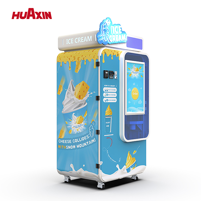 Gelato vending machine