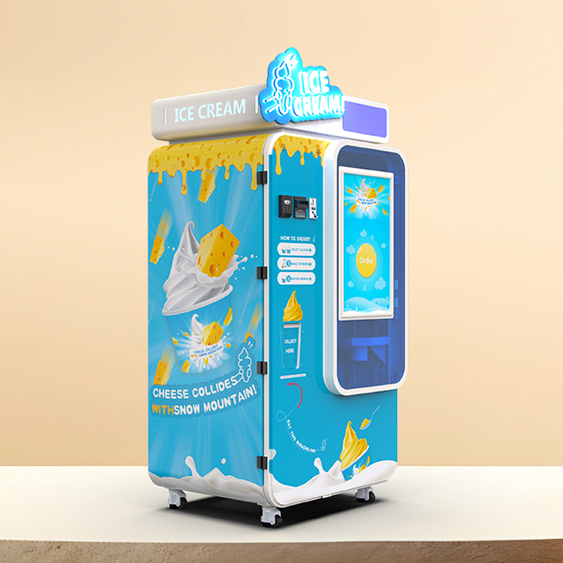 Commerciale automatico vending machine per gelato con auto-pulizia| High Profit serie HUAXIN B