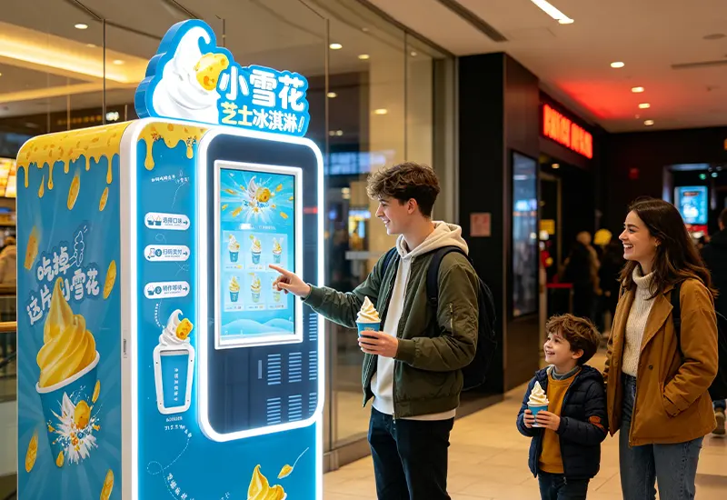 Macchina vending gelato vs tradizionale soft serve: quale è meglio?