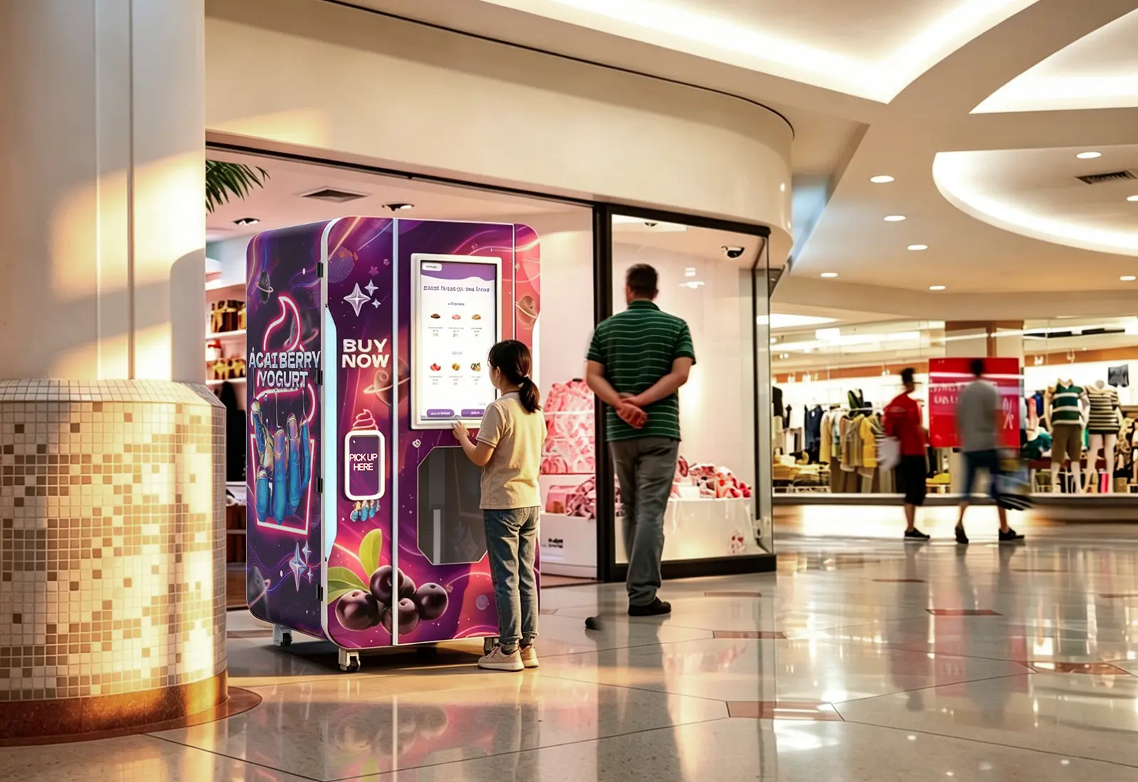 L'ascesa dei distributori automatici di gelato nel settore globale del retail