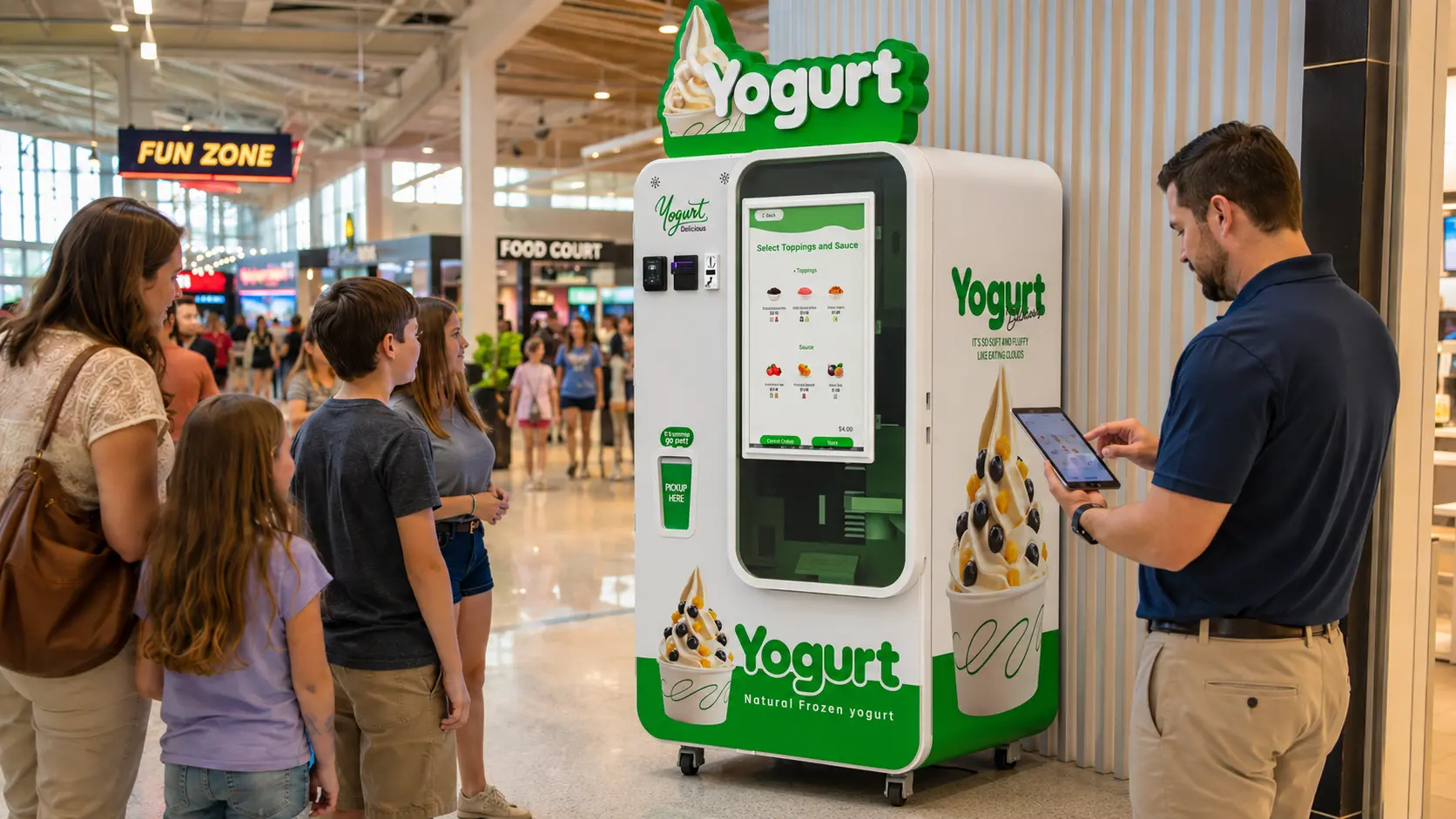 Case Study: Scaling di un business di vendite automatiche di gelati nel mercato statunitense