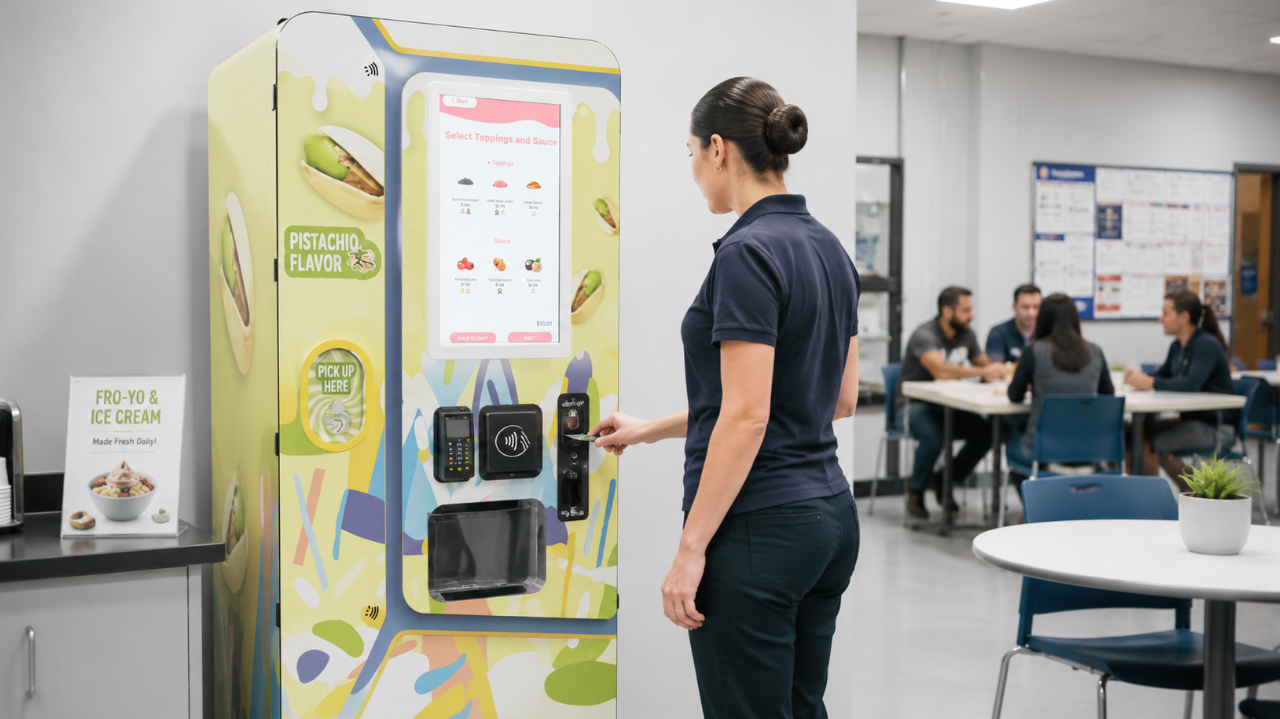 Coin-Operated vs. Cashless: Quale sistema di pagamento per la tua macchina Froyo?