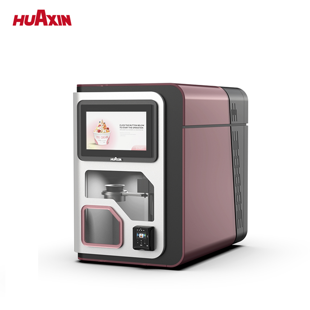 Cerchi un distributore automatico di gelati in vendita per uso commerciale, rivendita o operazioni multi-localizzazione? Huaxin offre distributori automatici a pavimento, modelli compatti per desktop e macchine automatiche intelligenti per il gelato per gli acquirenti globali. Ogni modello può essere configurato per diversi spazi, sistemi di pagamento, esigenze di branding e requisiti di spedizione, aiutando operatori, rivenditori, importatori e proprietari di sedi a ottenere una soluzione commerciale adeguata prima della quotazione.