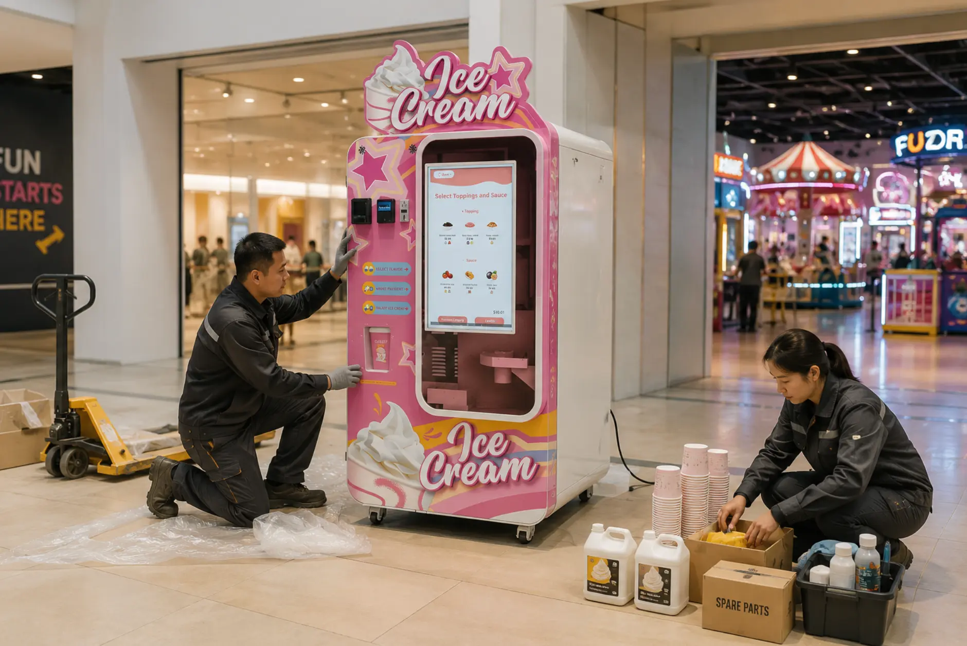 Costo di avvio del distributore di gelato e pianificazione degli investimenti per i nuovi operatori
