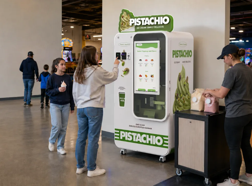 Come avviare un business vending machine per gelati: guida passo-passo