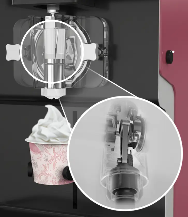 sistema di formazione del gelato di terza generazione