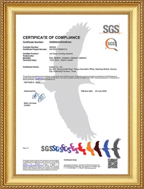 certificato NSF
