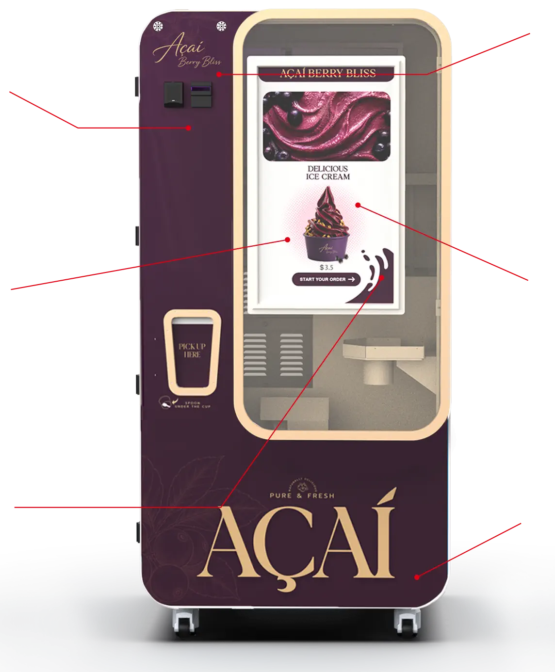 Macchina Huaxin personalizzata