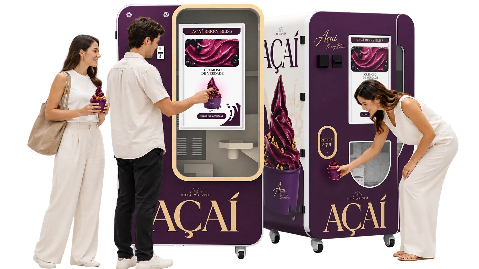 Domande frequenti sul distributore automatico di açaí
