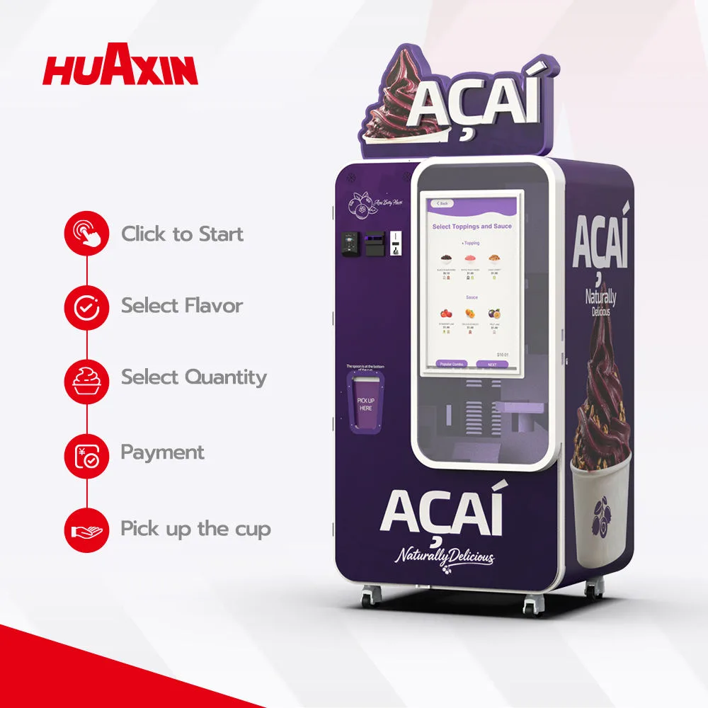 Gelato vending machine emirati
