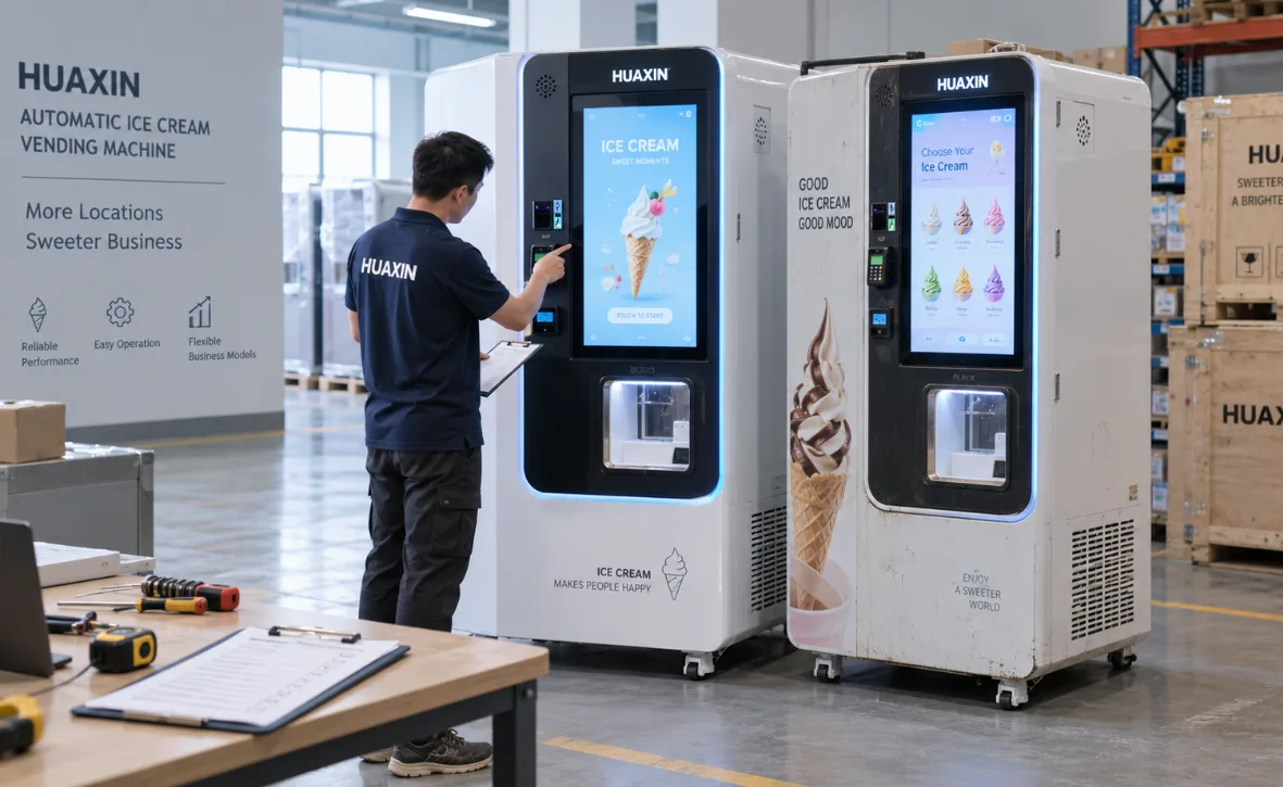 New vs Used vs Rental Ice Cream Vending Machine: Which Is Best for Your Operation