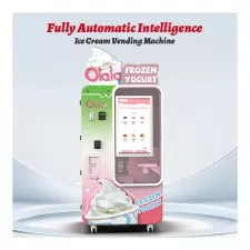  Full Automatic Ice Cream Vending Machine (Gelato venditore automatico)| Servizio intelligente, commerciale, 24 / 7 e alta efficienza