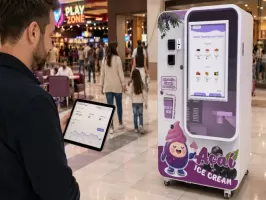 Gelato vending machine business: un modo pratico per testare il dessert al dettaglio senza aprire un negozio