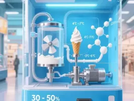 La scienza dietro i venditori di gelato Soft Serve