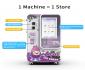 Distributore automatico di gelato Huaxin for commercial vending operators and self service retail deployment