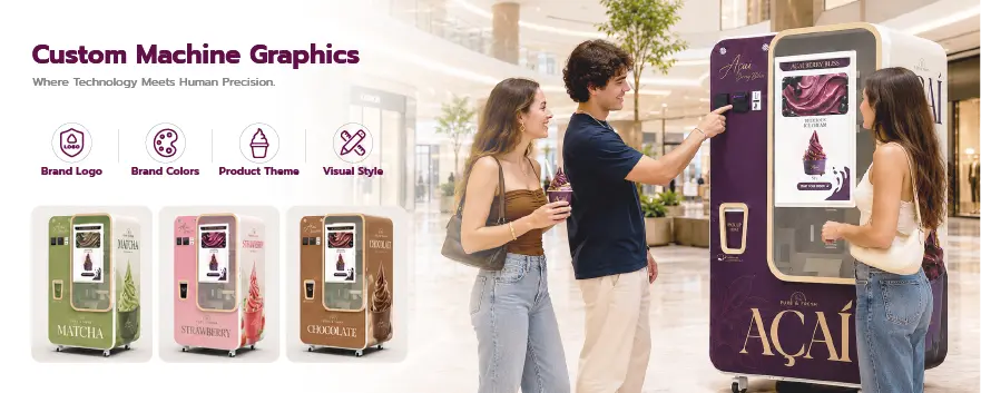 Grafica personalizzata della macchina