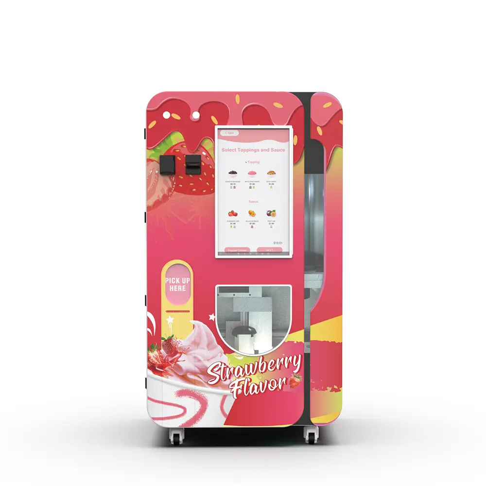 Distributore moderno di soft serve per location retail